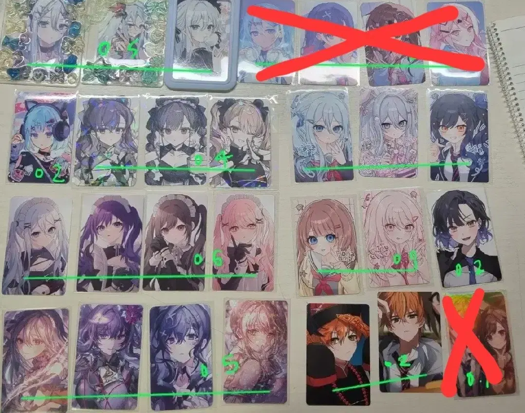 pseka nigo kanade mafuyu ena vivas akito an Leonid honami photocard