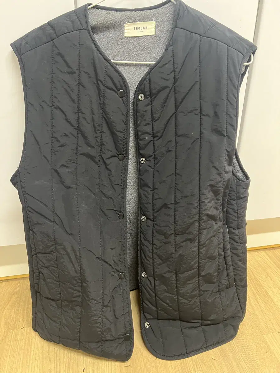 M Brushed padded vest/vest