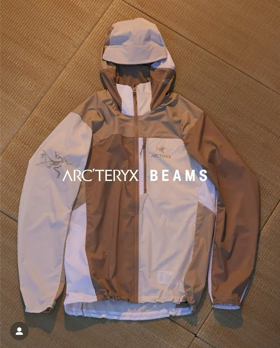 [XL] beams x arcteryx 나고미 스쿼미시후디 빔즈아크테릭스