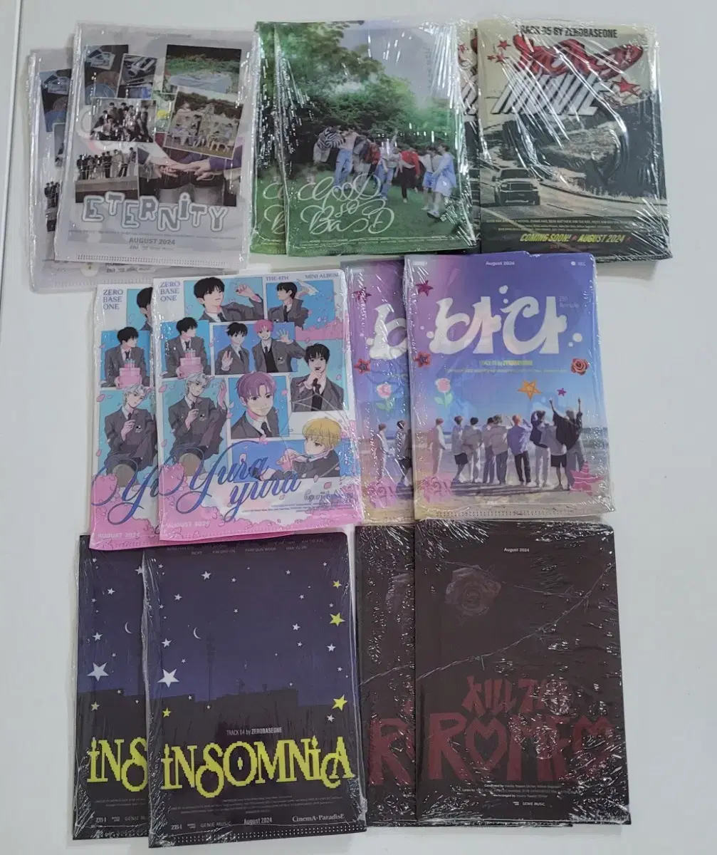 (Unsealed.7pcs=1set)제베원 album 4집 CINEMA PARADISE zb1