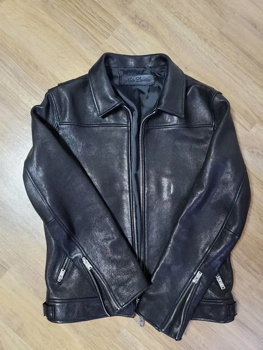 Noir L'Hermès Single Rider Jacket 46