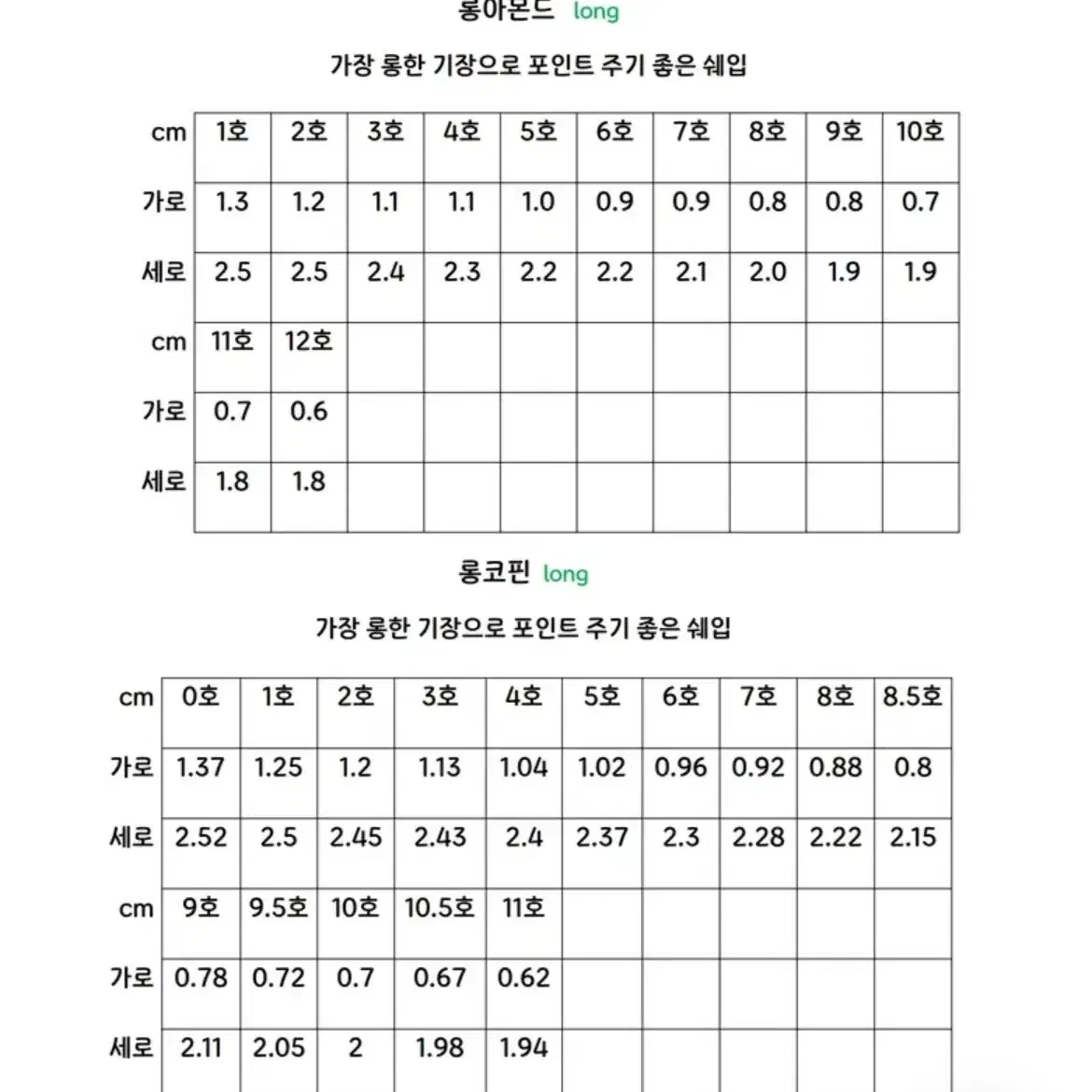 실비 키티 파우더 글리터 수제네일팁 새상품