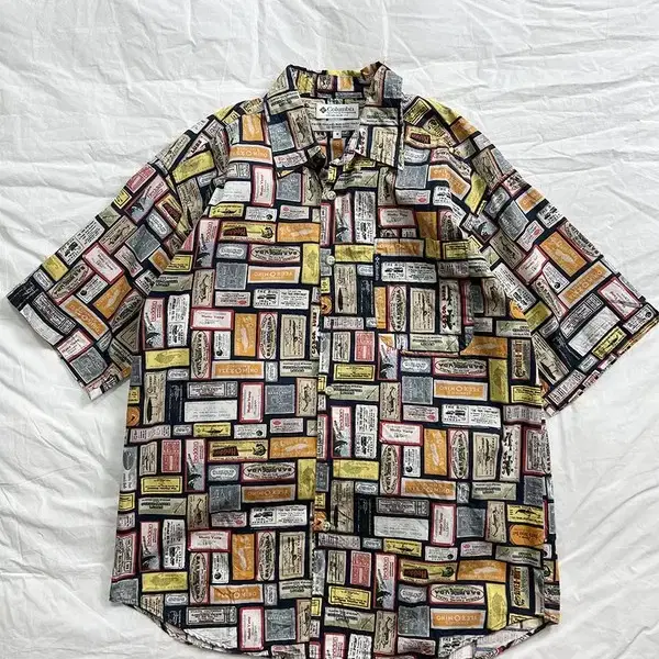 Columbia fish half shirts