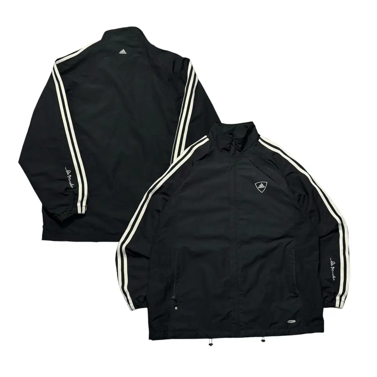 Adidas Black White Samsun Gofcore Windbreaker Jumper Jacket L