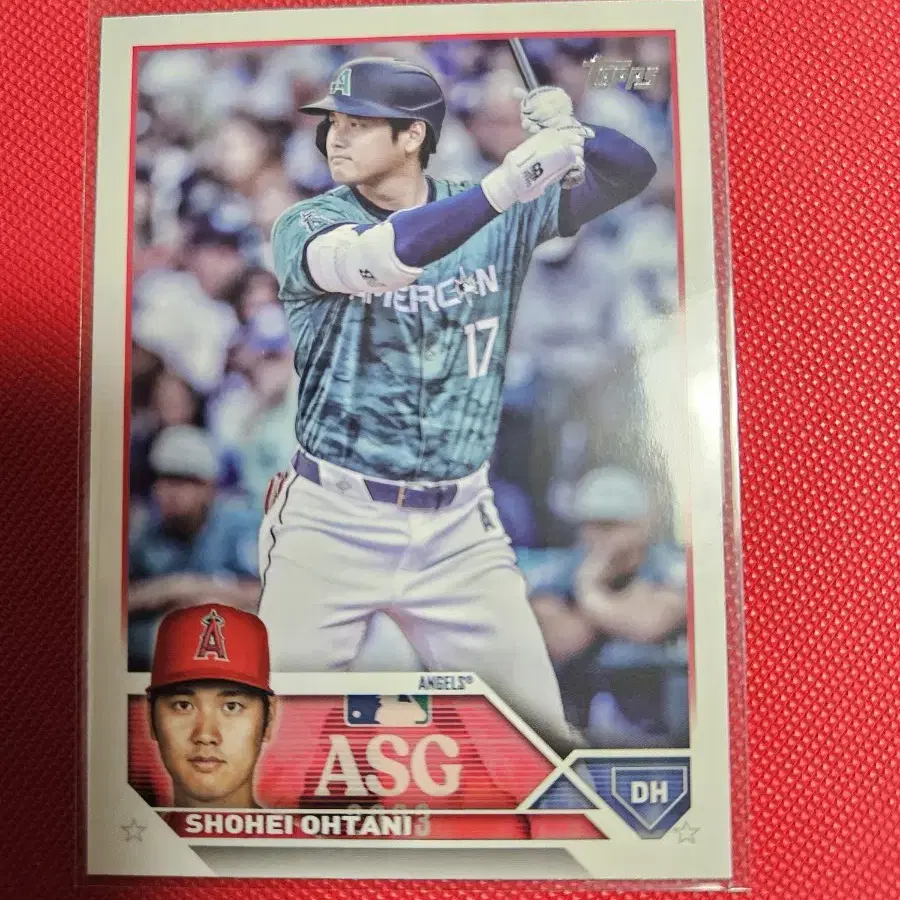 오타니 2023 Topps Update all star game 카드