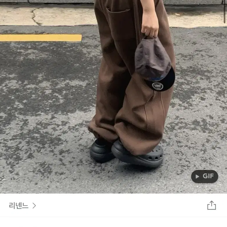 리넨느새상품 solid wide pants (Gray) 솔리드 와이드팬츠