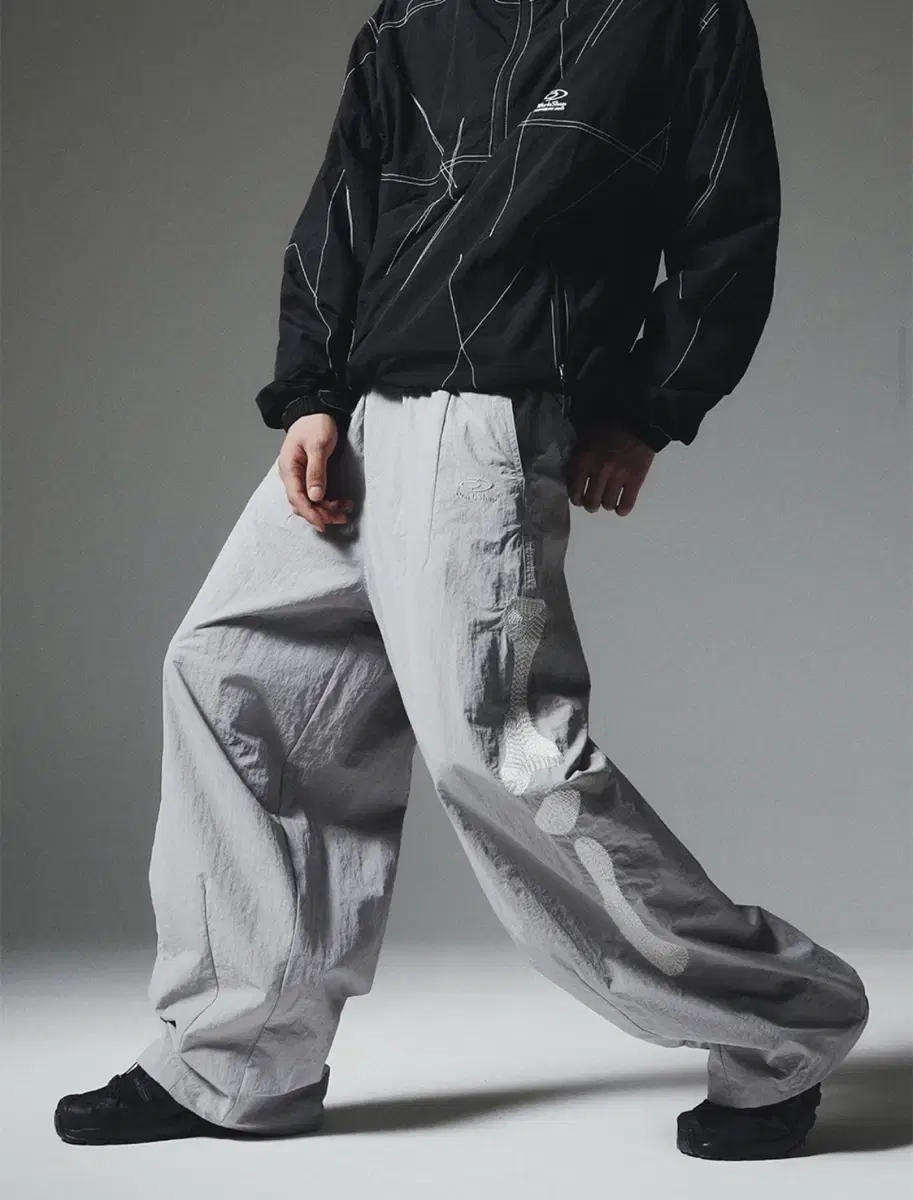 Travel Nylon Trousers Grey