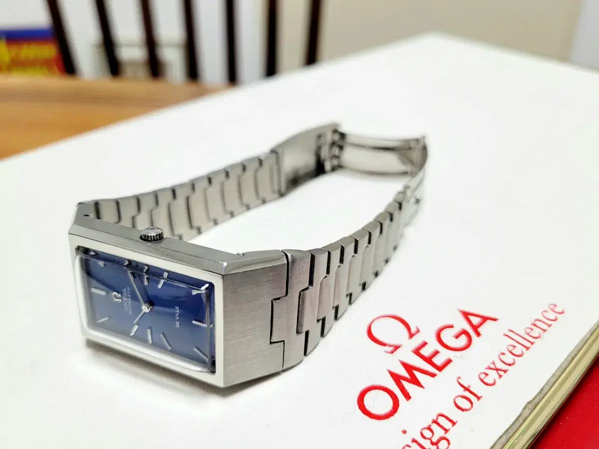 Rare) Omega De Ville Square Automatic Watch