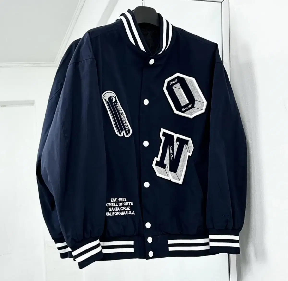 O'Neill Patchwork Polyshell Varsity Jacket