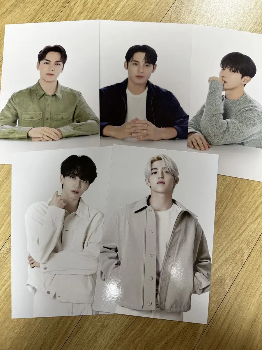 Seventeen Artime pre-order benefit Postcard (Koops, Jeonghan, Mingyu, DK, Vernon)