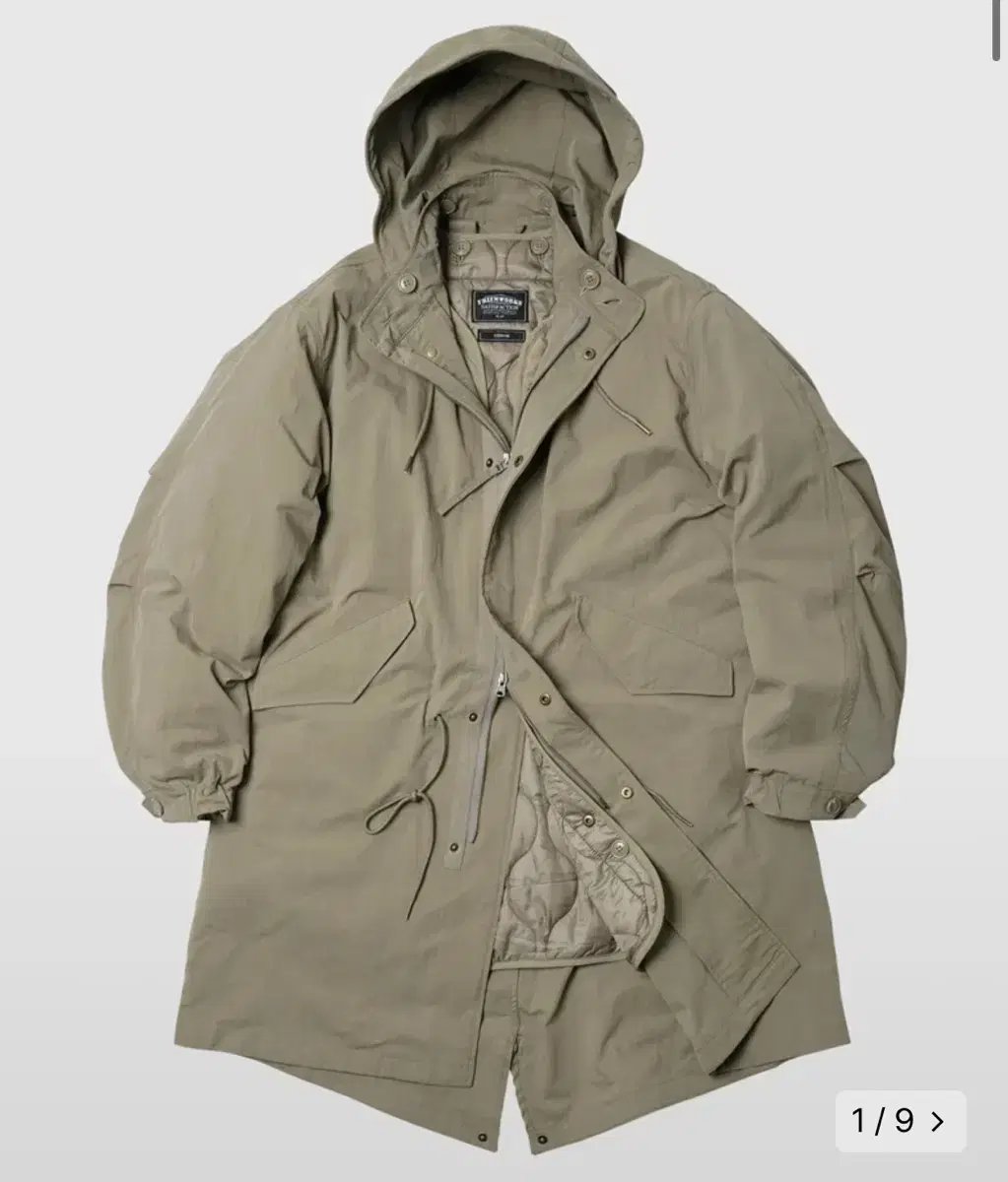 Prismworks Fishtail Parka VINCENT M1965 Taupe