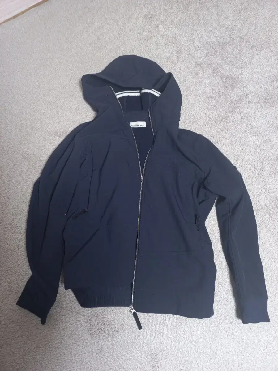 Stone Island Hooded Zip Up