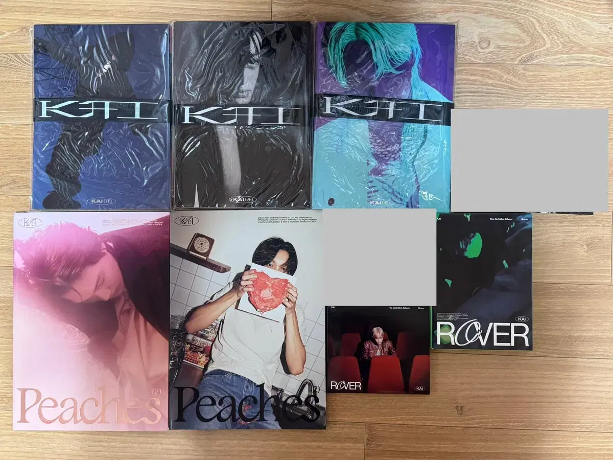 (individual available) exo kai album Chapter 7, photocard Chapter 4 bulk WTS