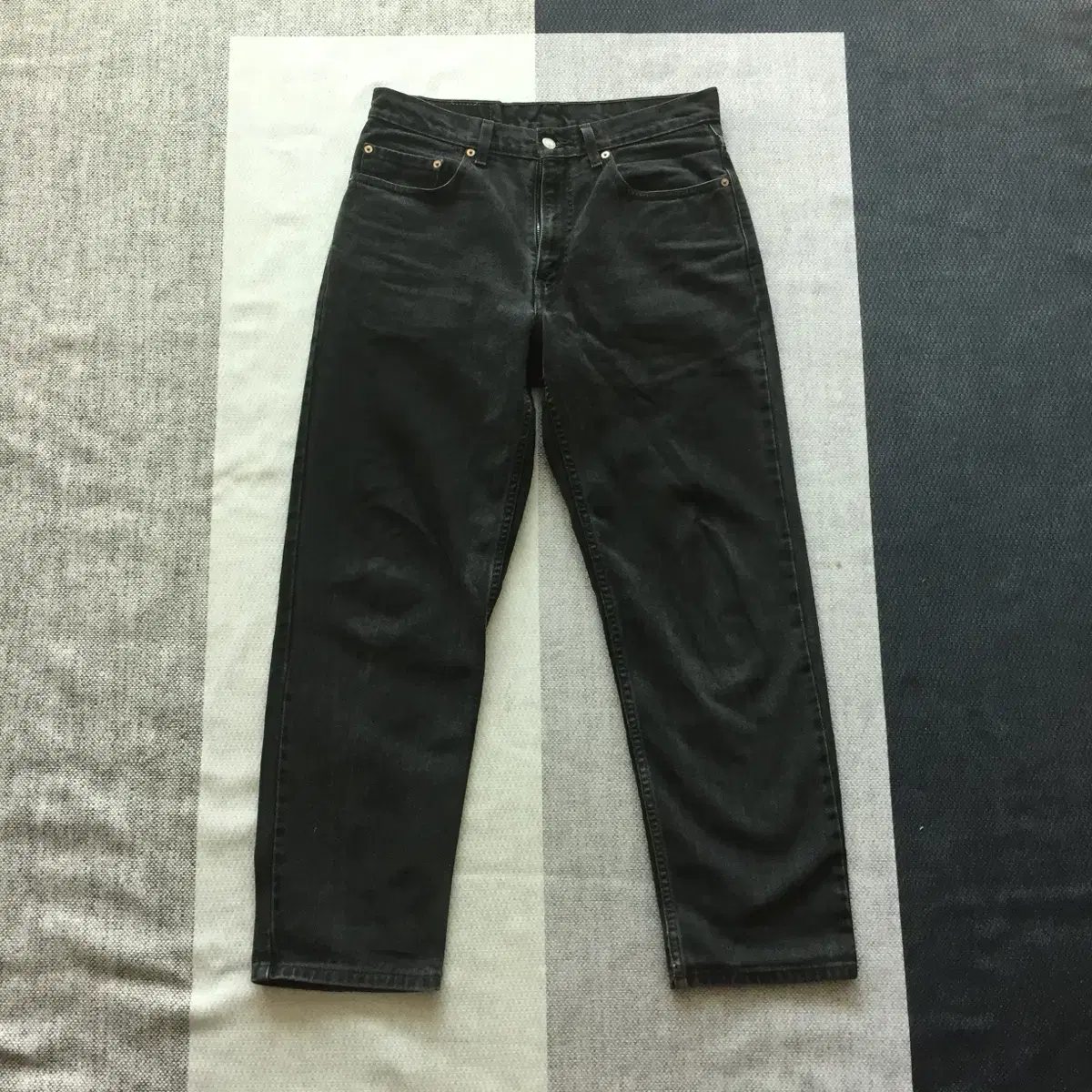 90s levis 550 black