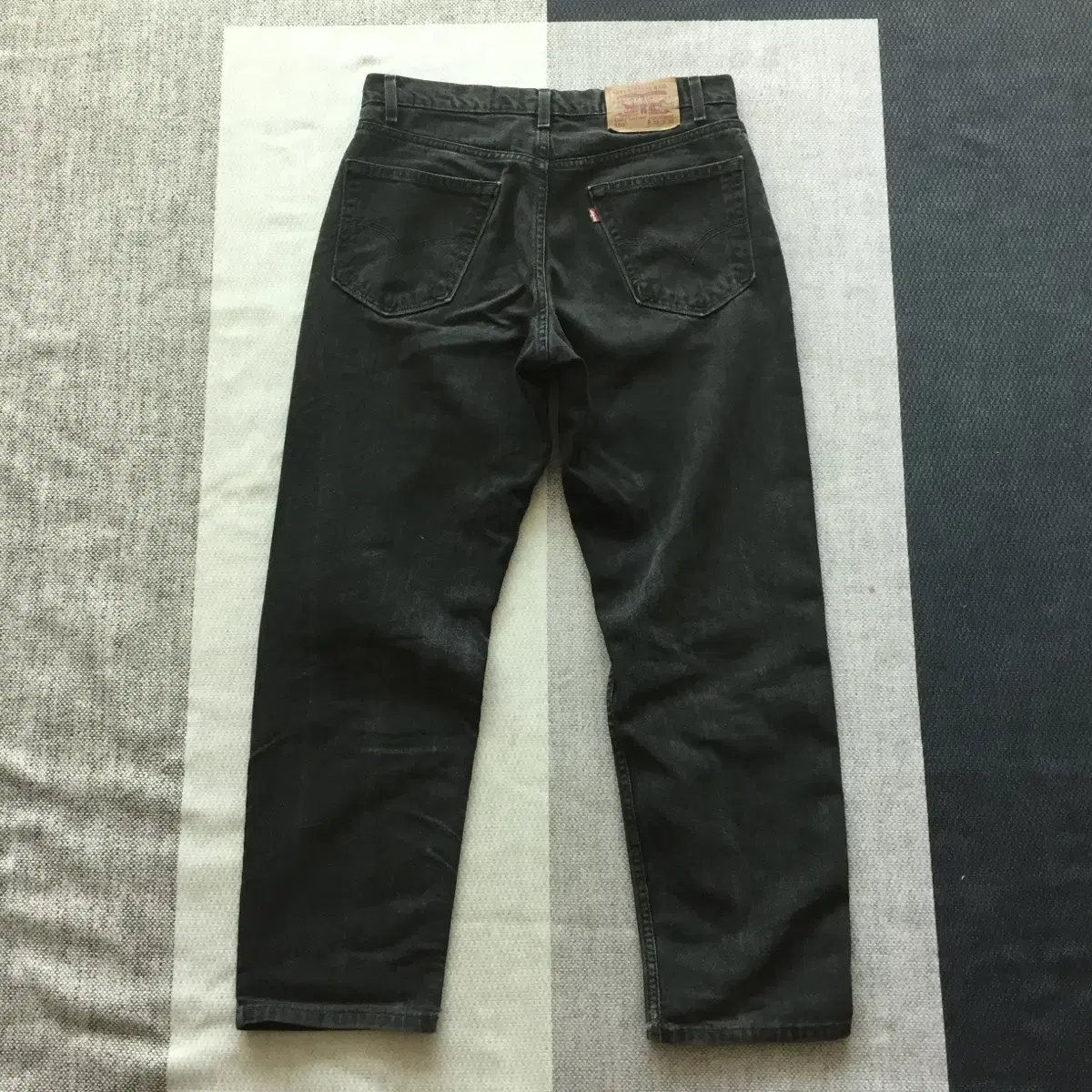 90s levis 550 black