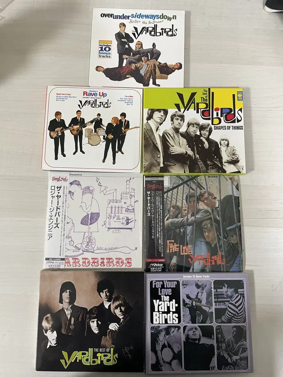 The yardbirds 야드버즈 CD 에릭클랩튼 제프벡 지미페이지