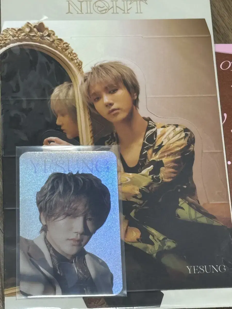 Super Junior yesung hologram photocard 4집 Beautiful Night wts sells