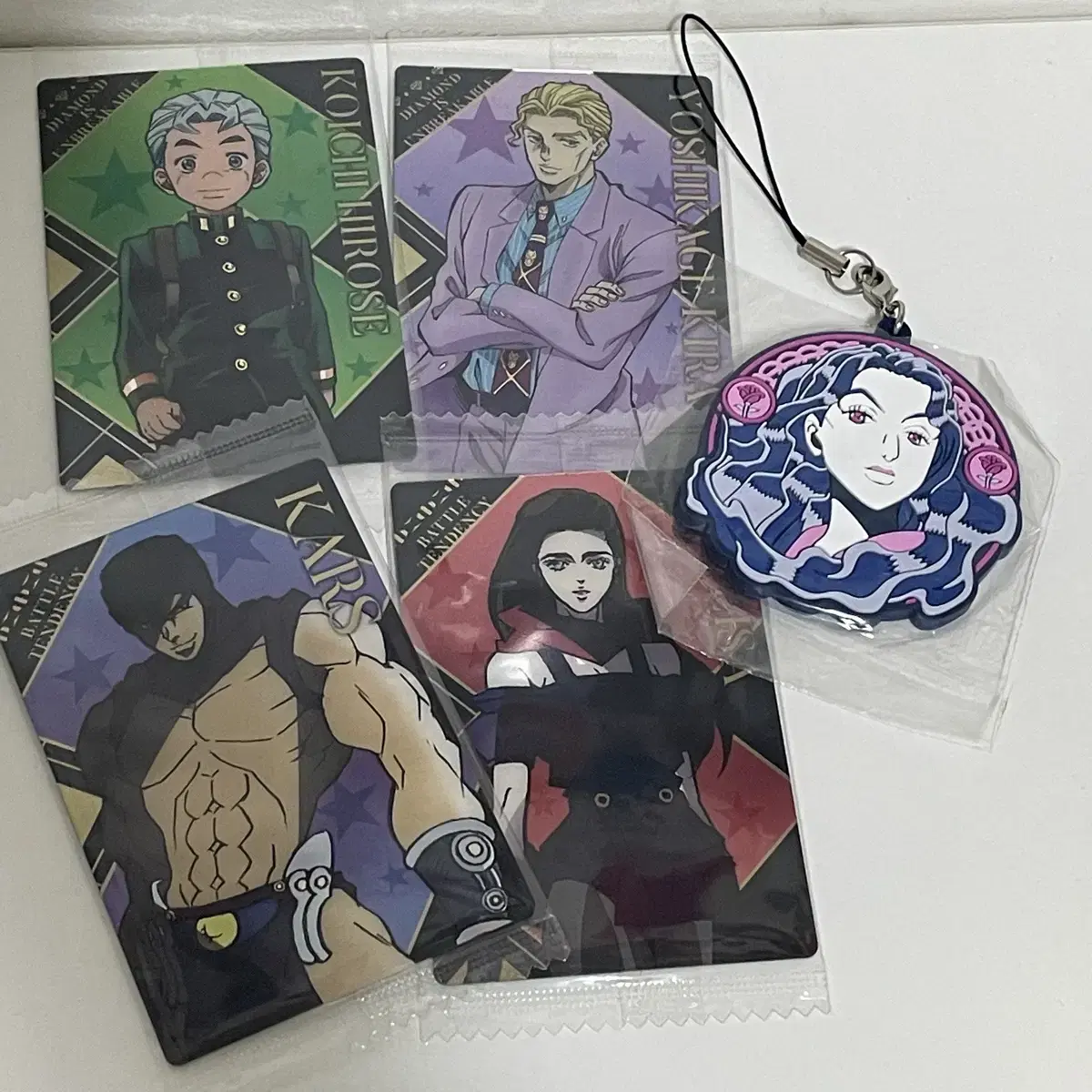 Jojo Wehas Kard, Rubber Charm sealed in bulk