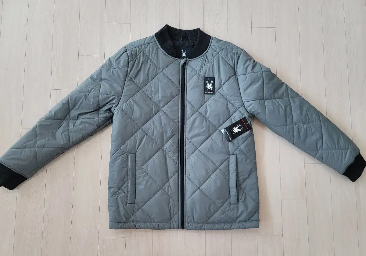 Spider Quilted Quilted Bomber Padded Jacket M (100)