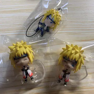 NARUTO 나루토 나미카제 미나토 피규어 스트랩 스트랩 3개 세트