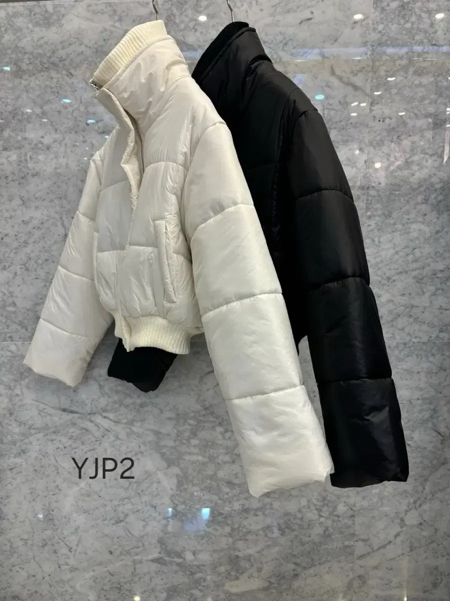 JS New York Style Sale (same-day shipping) sold out Double-collar high-neck puffer jacket