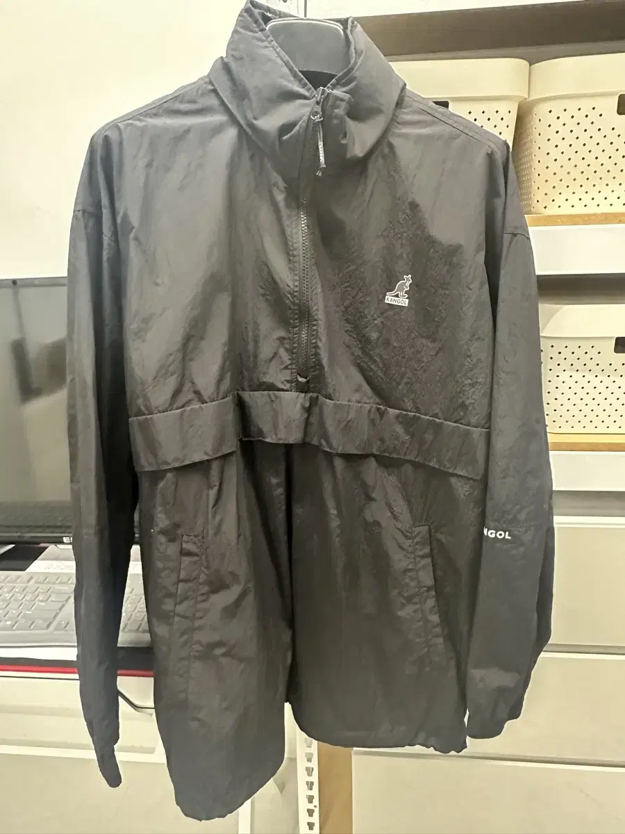 Kangol Anorak Windbreaker Black