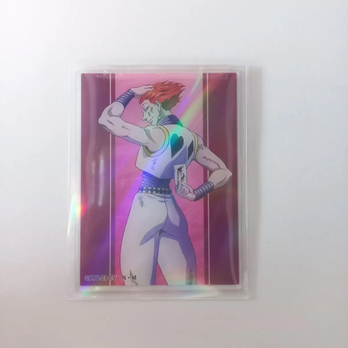 HunterHunter Hisoka acrylic kard