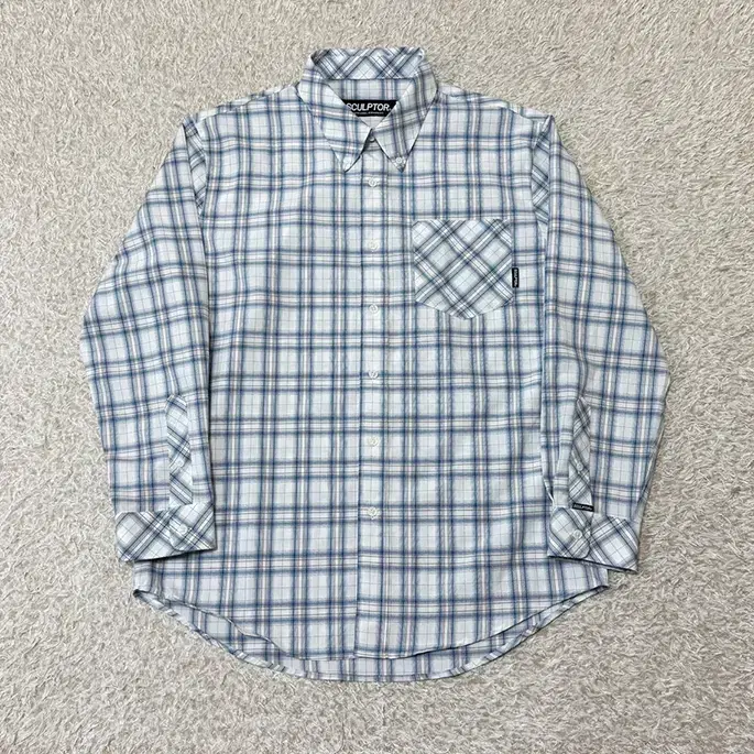 L)Sculptor Check Shirt