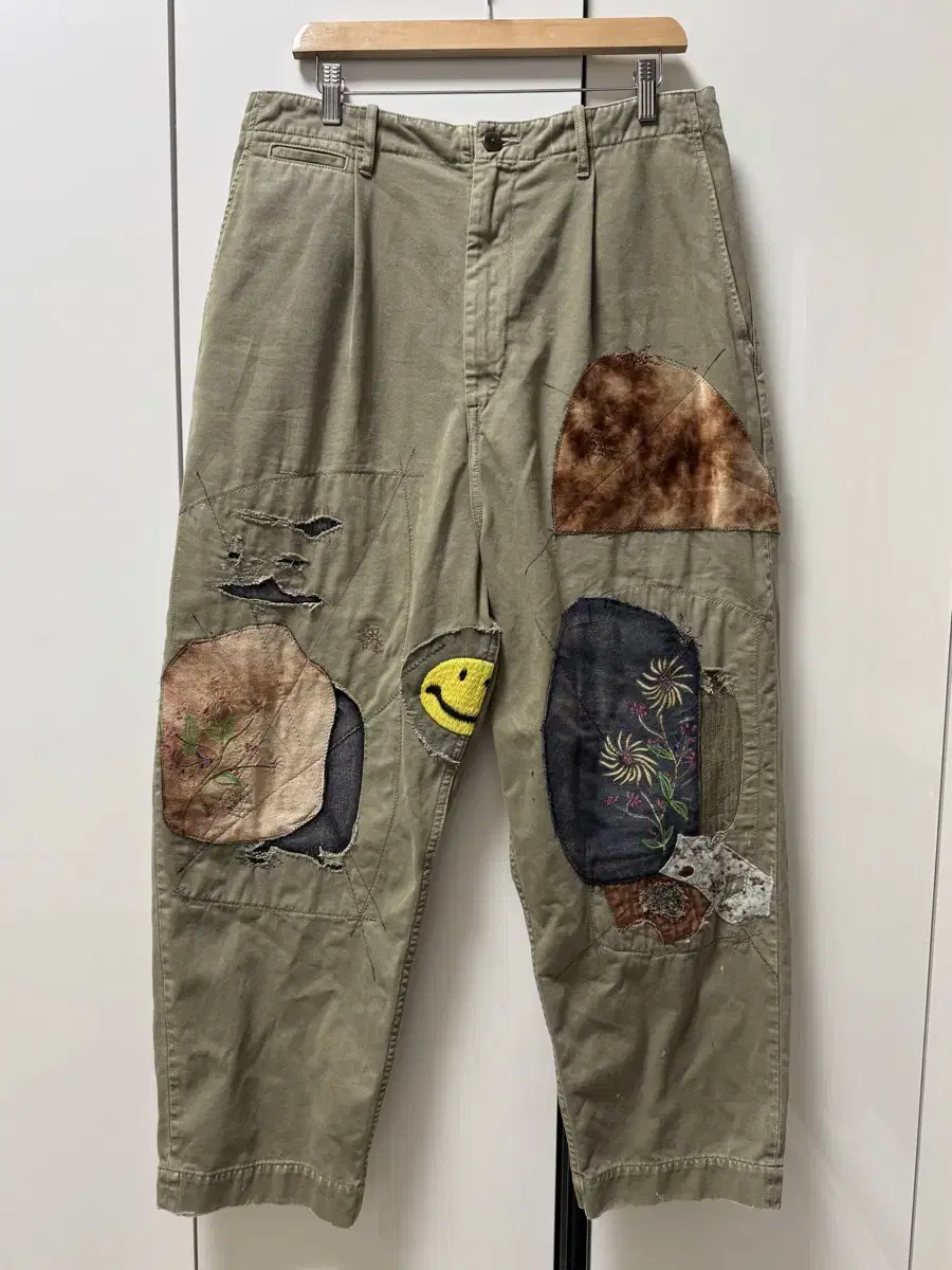 Capital Katsuragi Pants Khaki Size 4