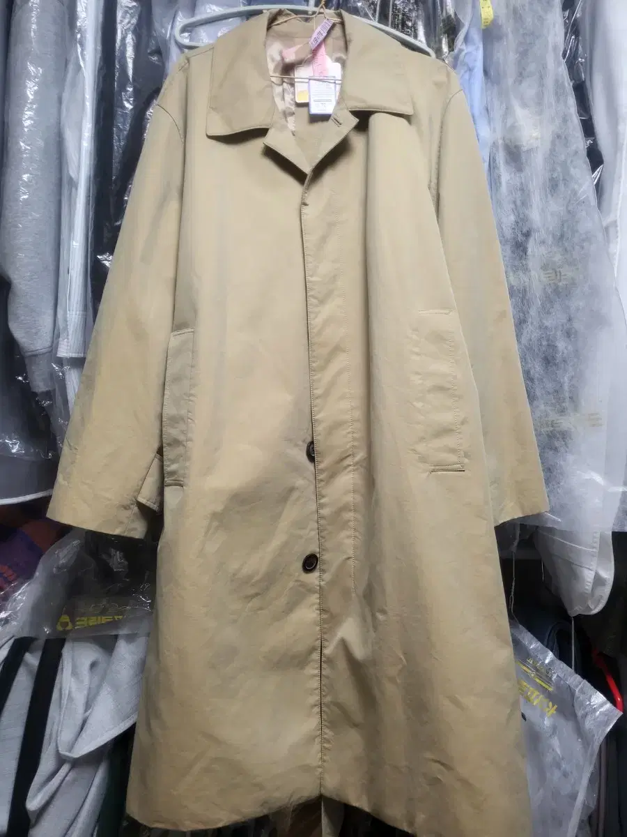 Solid Homme Cutout Trench Coat 48