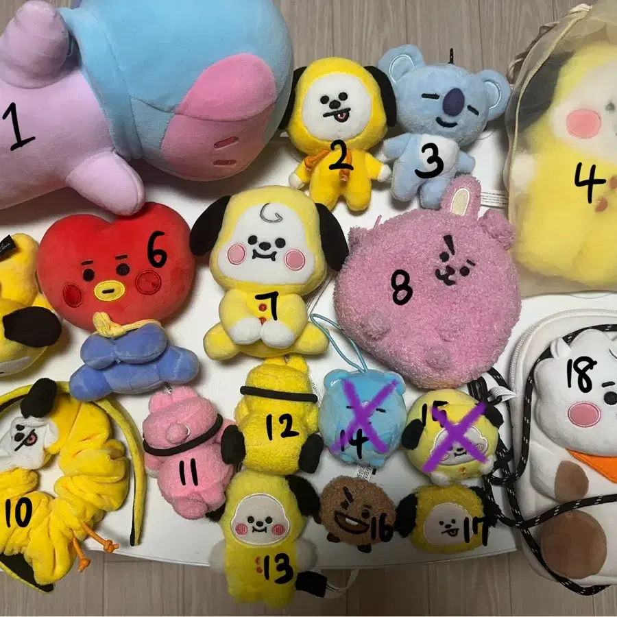 방탄 BT21 인형 양도합니다