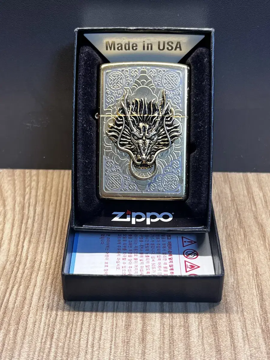 정품 지포라이터 zippo 풀박스