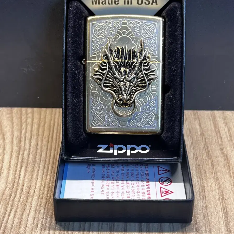 정품 지포라이터 zippo 풀박스