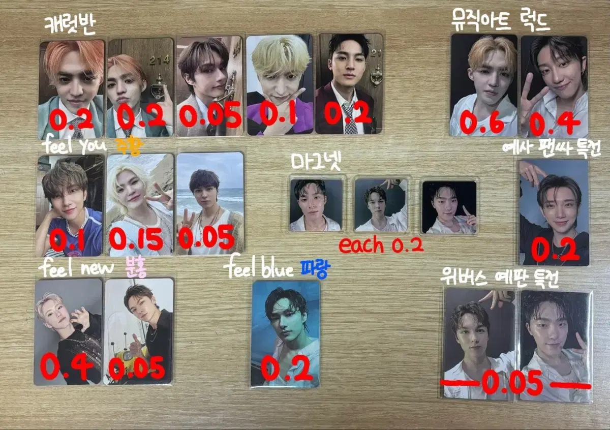 Seventeen Mini Vol. 12 photocard wts Sells