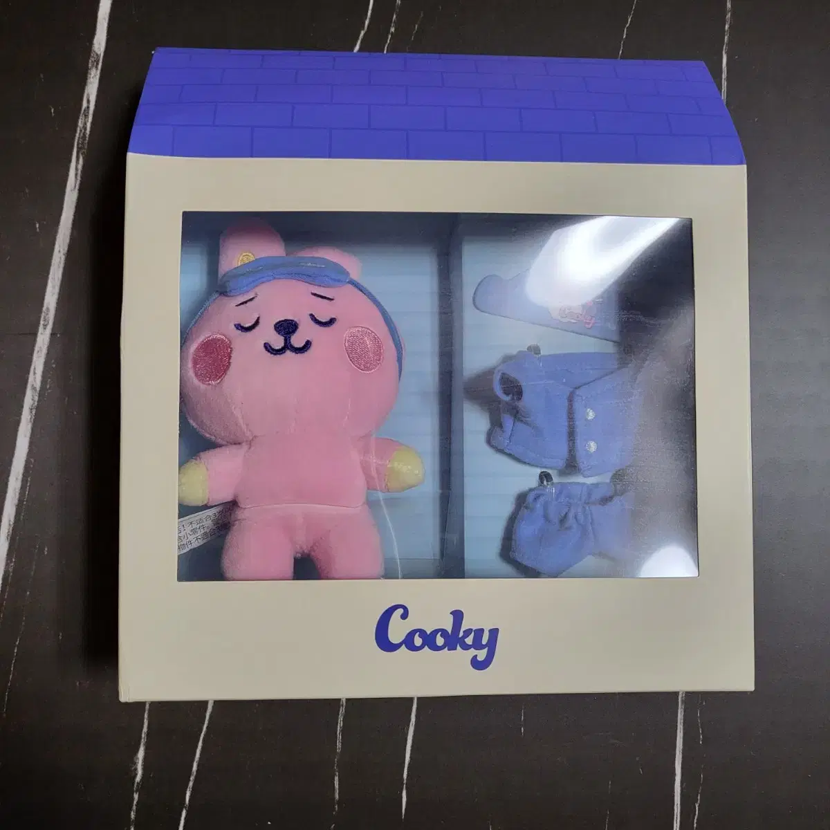 [Unsealed] BT21 Cookie (Jungkook) Dream of Baby Pajama Doll Set