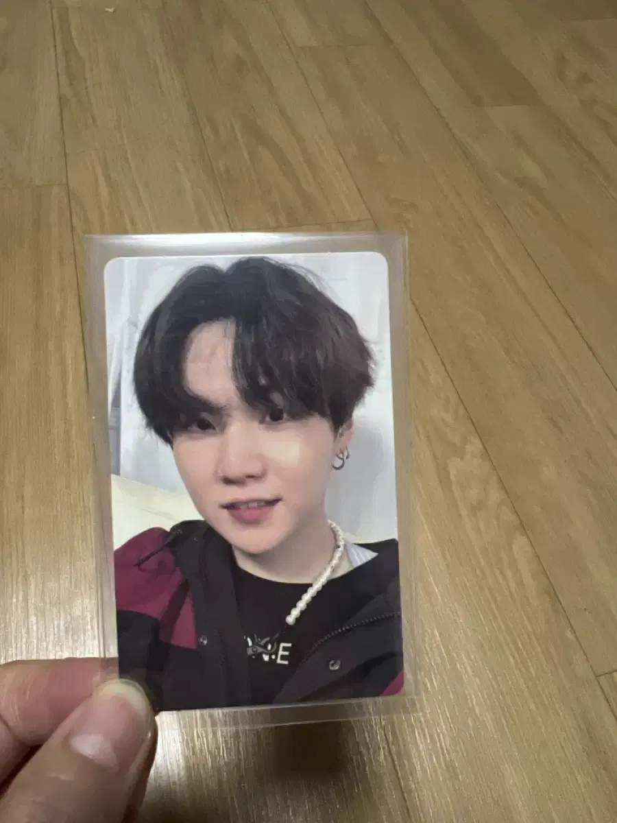 BTS online concert dvd Ble photocard Yoon Ki Suga