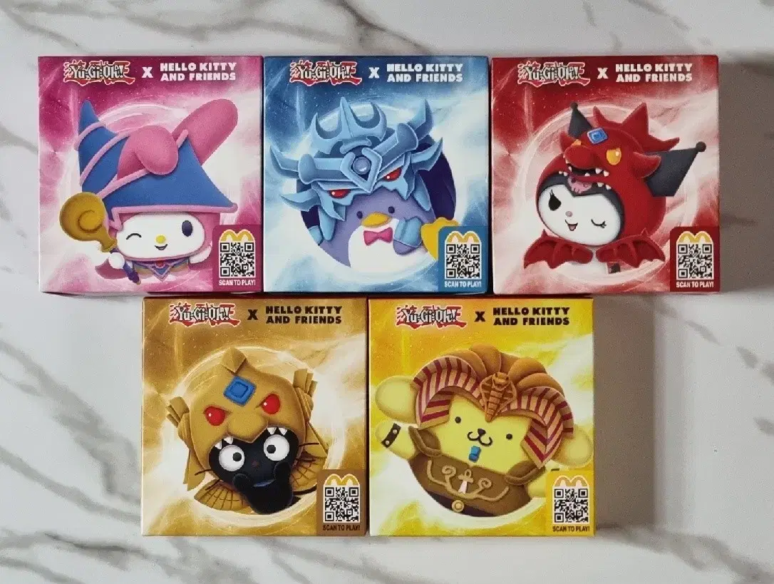 McDonald's San Rio Yu-Gi-Oh 2nd Set