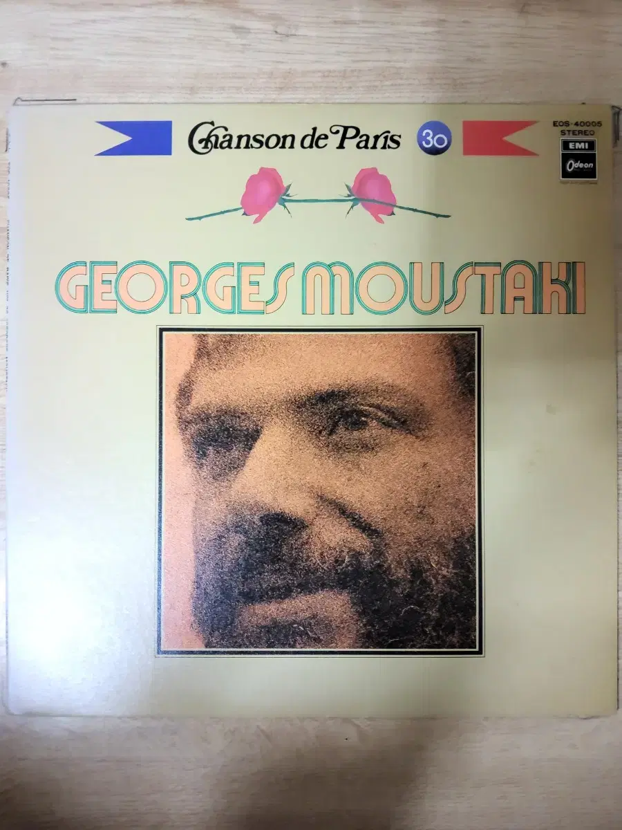 GEORGES MOUSTAKI 음반 c (LP 턴테이블 오디오 앰프