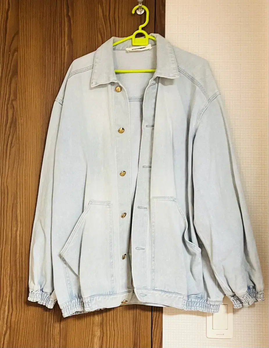 MooBae&Taepo#STATEMENT#Statement#Light Blue Denim Jacket