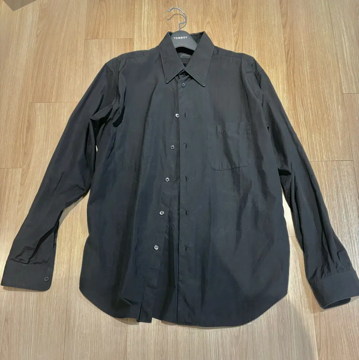 Yohji Yamamoto Costume Homme Shirt Black 2 sizes