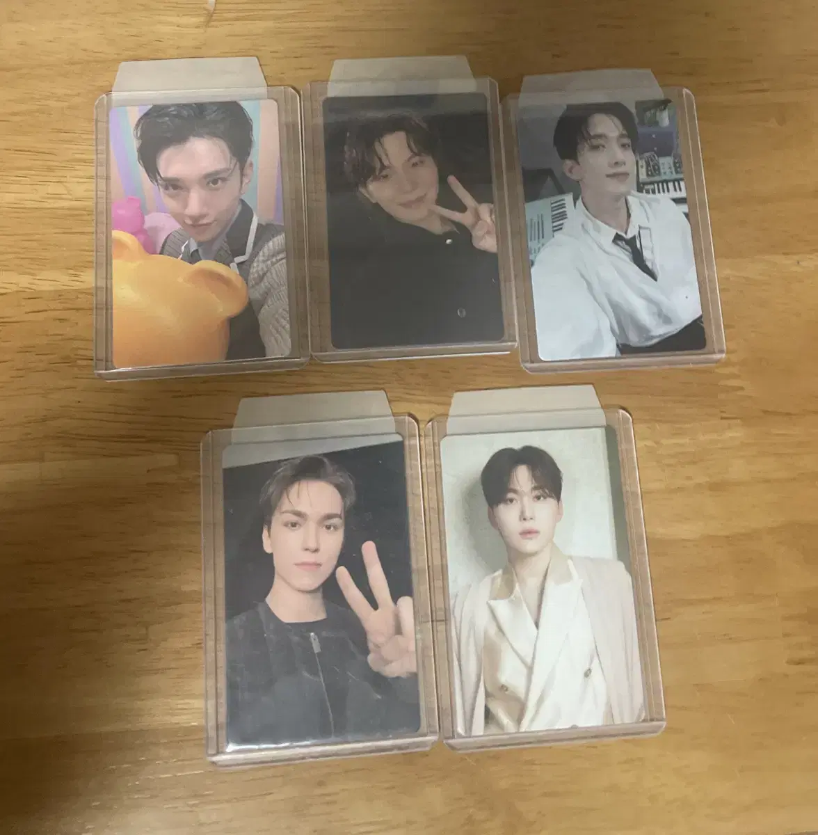 Joshua,woozi,dk,seungkwan,vernon sell photocard 