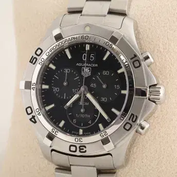 태그호이어 Tag Heuer 아쿠아레이서 300m 크로노그래프 쿼츠