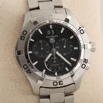 태그호이어 Tag Heuer 아쿠아레이서 300m 크로노그래프 쿼츠