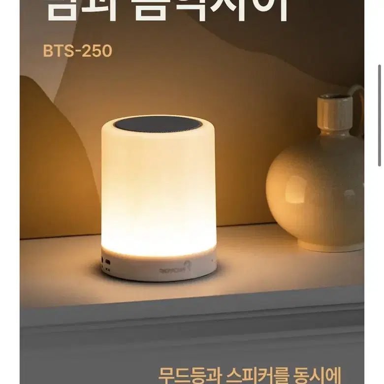 로이체 LED 무드등 블루투스 스피커