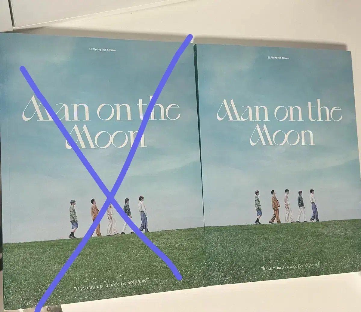 (Unsealed)N's MAN ON THE MOON Moonshot Regular Vol. 1 album Sells