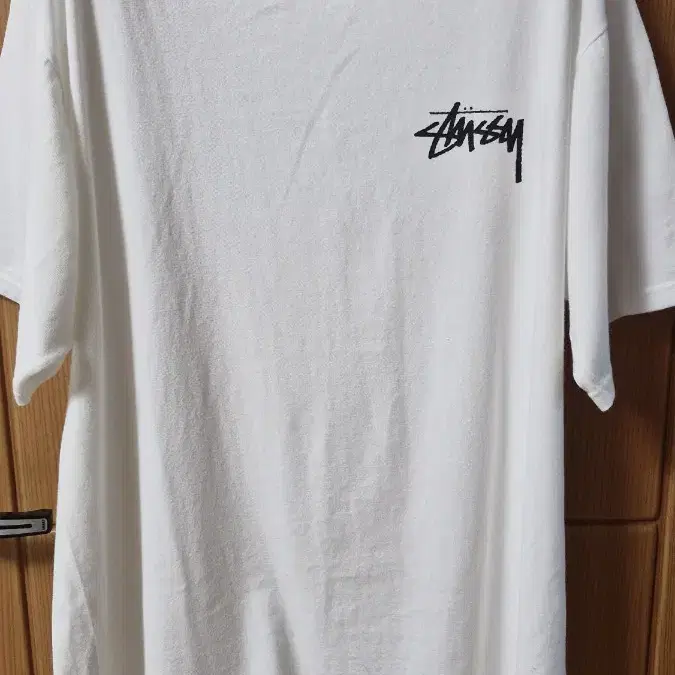 Stussy Fuzzy Dice T-Shirt White