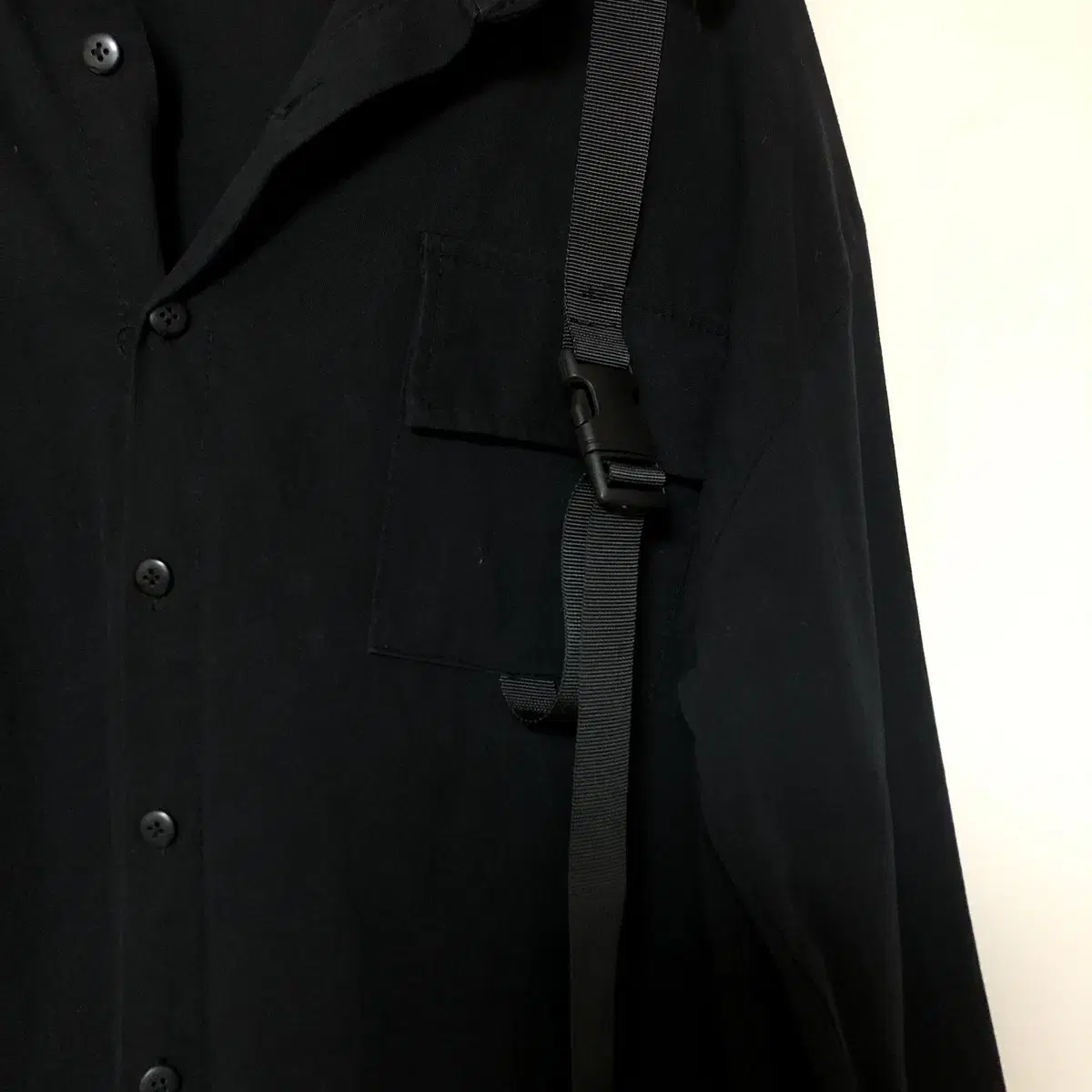 Vintage never tired black shirt