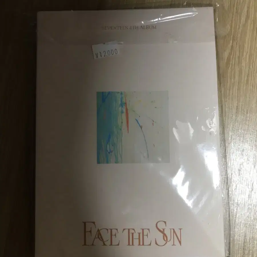 세븐틴 정한 face the sun 캐럿반