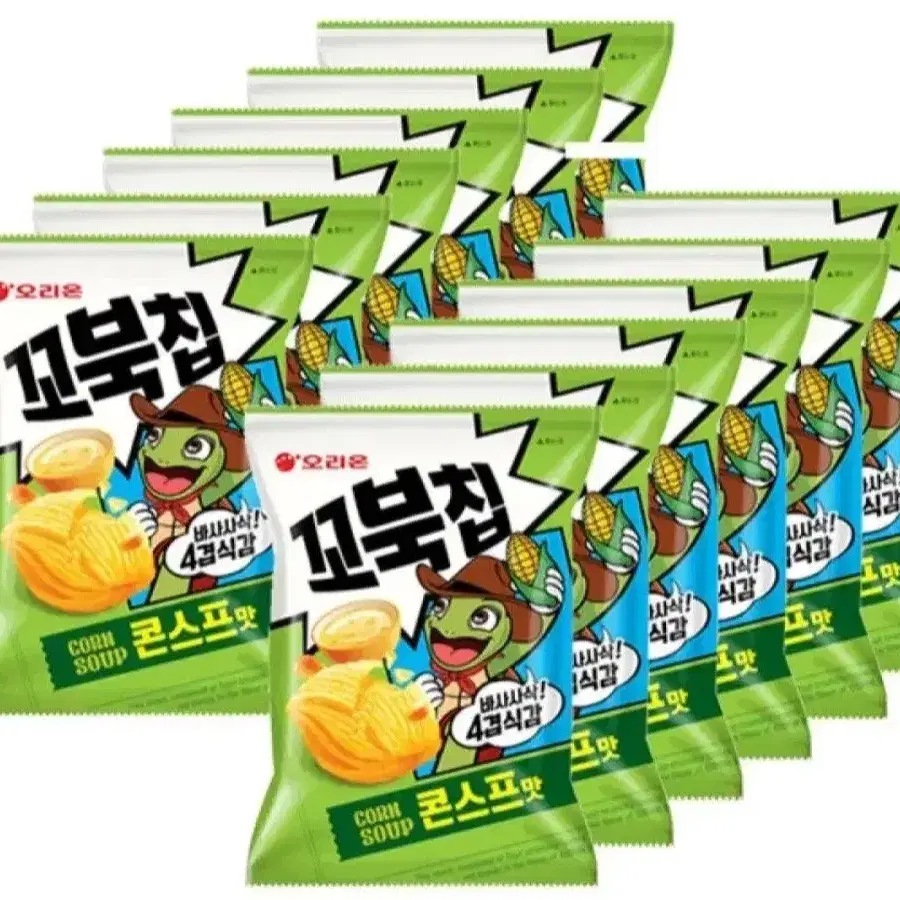 번개최저가 오리온 꼬북칩 콘스프맛80GX12개 10990원