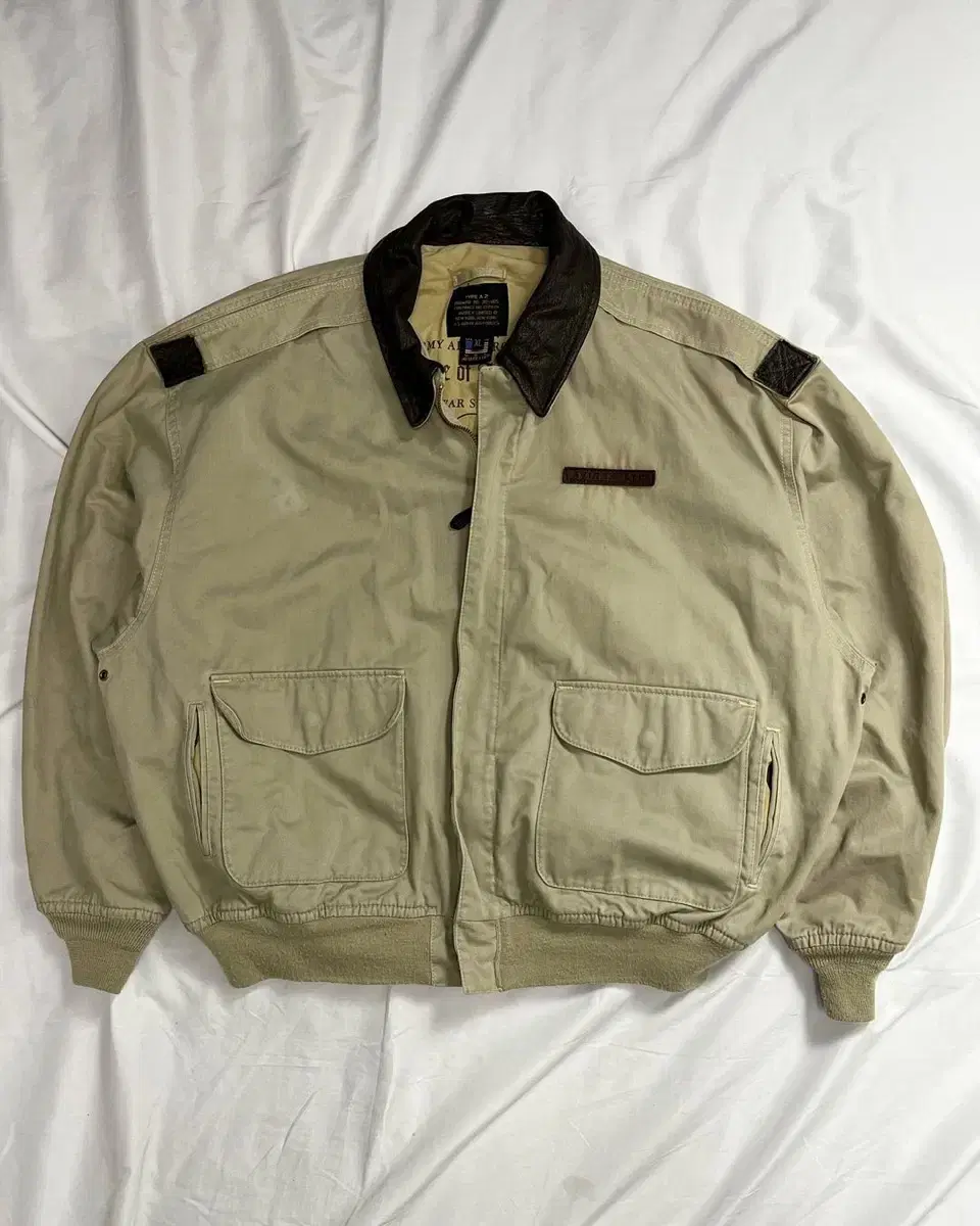 90s Avyrex Bloom Military Work Jacket